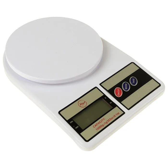 Balança Digital de Cozinha 10kg Alta Precisão com Função Tara