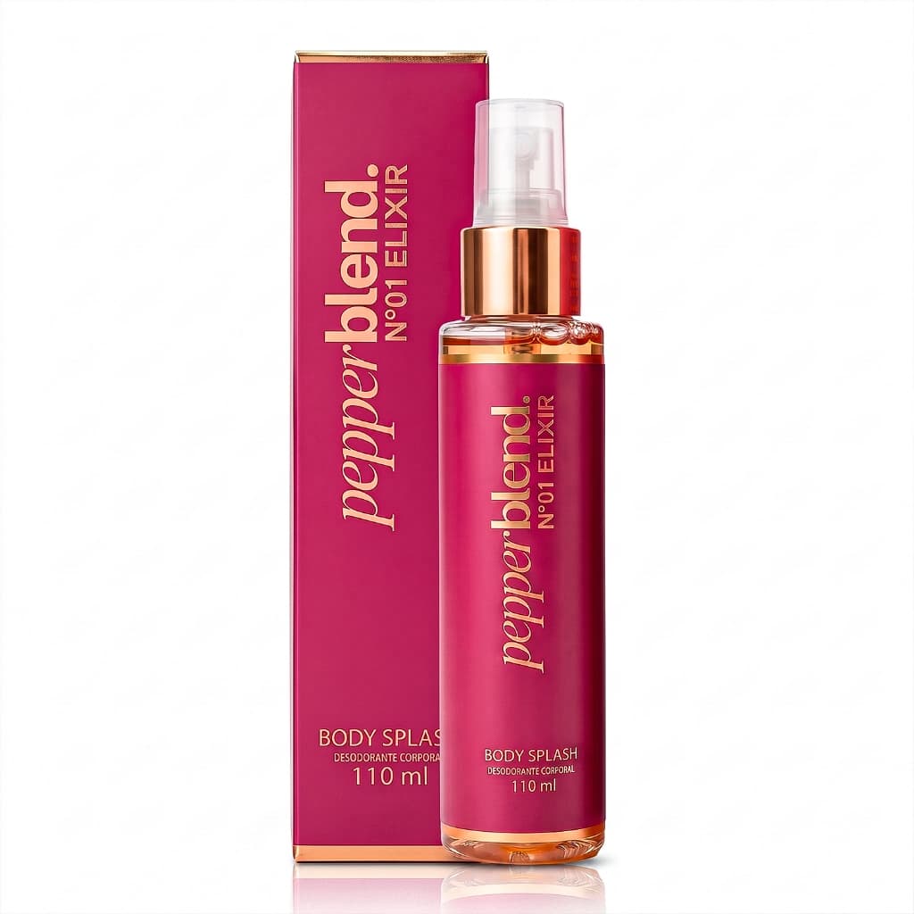 Body Splash Elixir N°01 Fragrância Envolvente Desodorante Corporal 110ml Pepper Blend