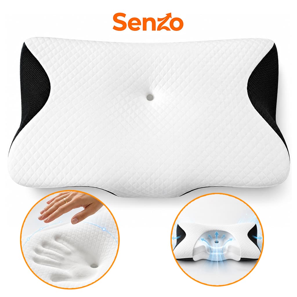 Travesseiro Viscoelastico Cervical Coluna Relax Toque Mácio