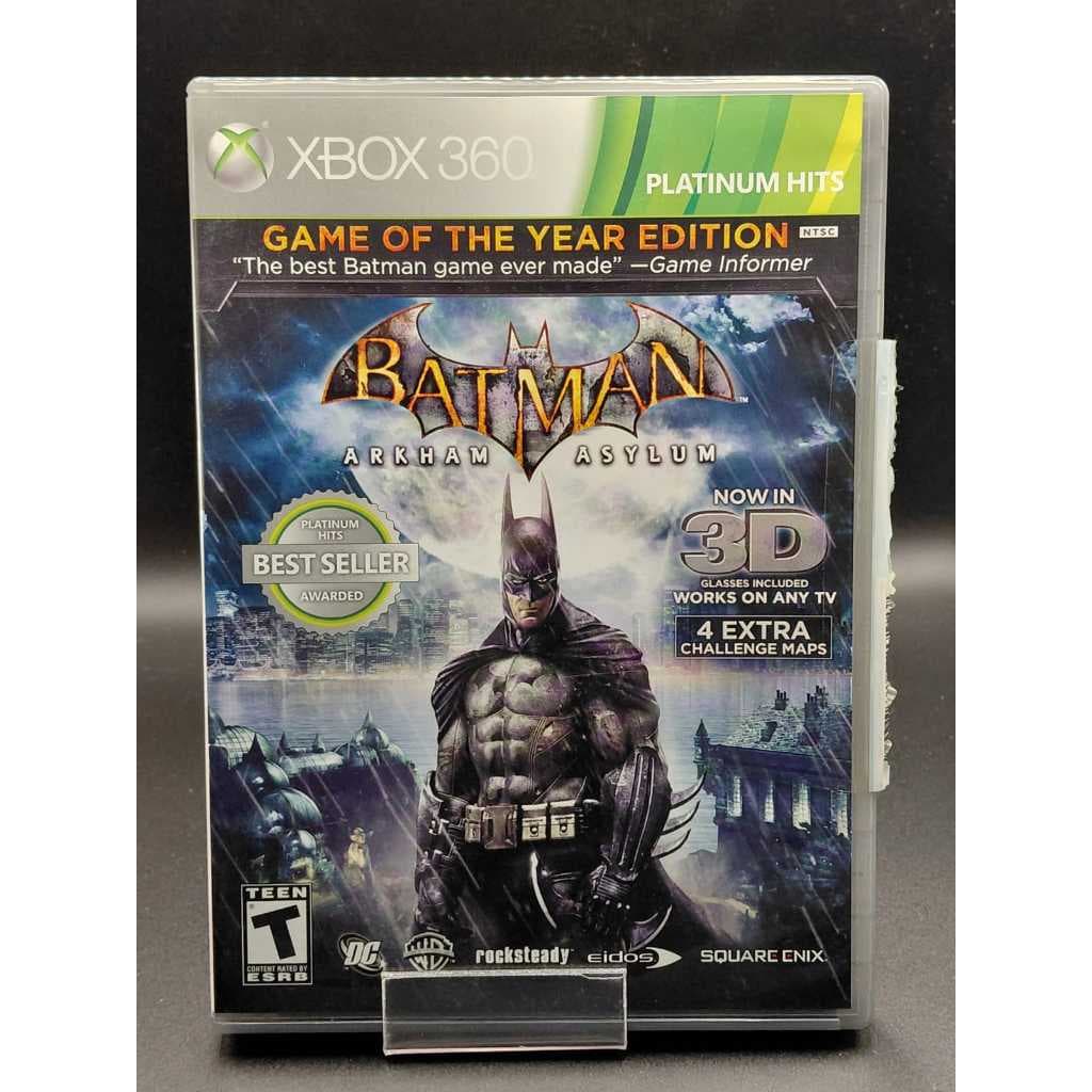 batman arkham asylum platinum hits / xbox 360