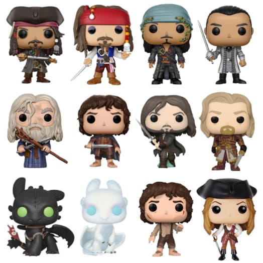 Boneco Colecionável Action Figure de Filmes e Series de Aventura COM CAIXA Personalizada