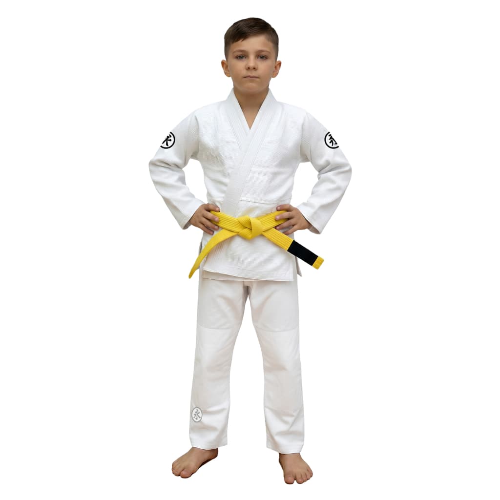 Kimono Jiu Jitsu Infantil Keiko Ultra Light 2.2 Branco