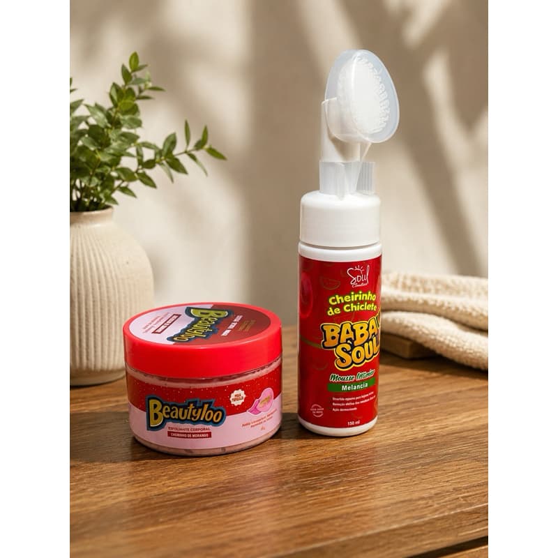 Kit Soul Cosméticos Babasoul Rotina de Beleza e Cuidados Essenciais