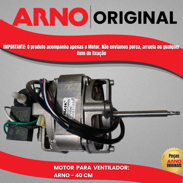 Motor Completo Arno VF40 127V Silence Force Alta Potência Original