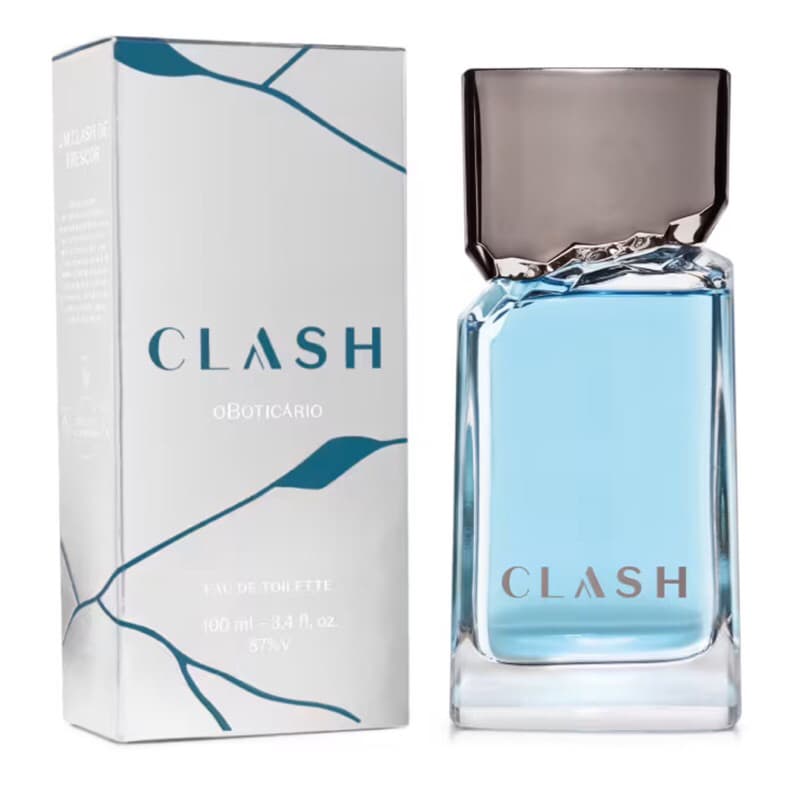 Colônia Clash O Boticário 100ml Original