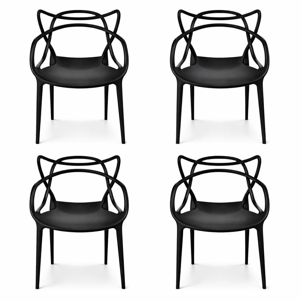 Kit Cadeira Allegra Jantar Restaurante Área Gourmet Escritório Reforçada