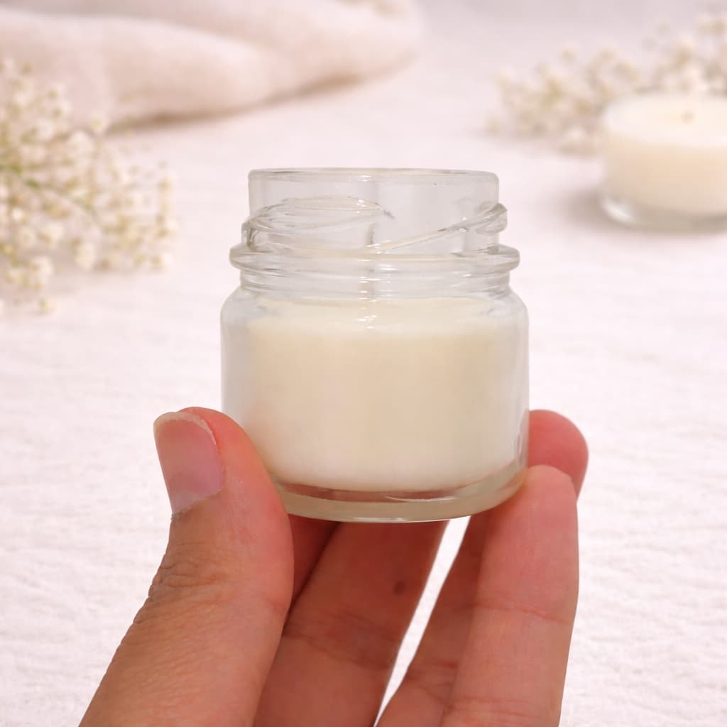 Velas Aromáticas Artesanais  Kits com 5,10,15,20 Lembrancinhas em Pote de Vidro com Tampa de Cortiça 40g (CADA)