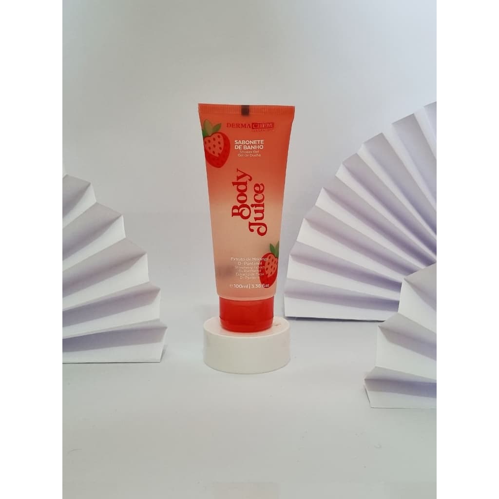 Sabonete de Banho Corporal Dermachem Linha Body Juice Morango