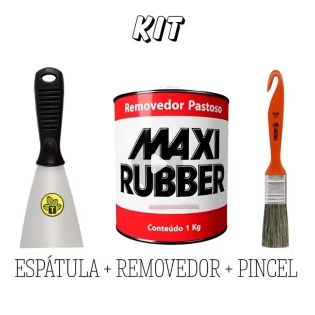 Removedor Pastoso 500gr e 1kg Maxi Rubber