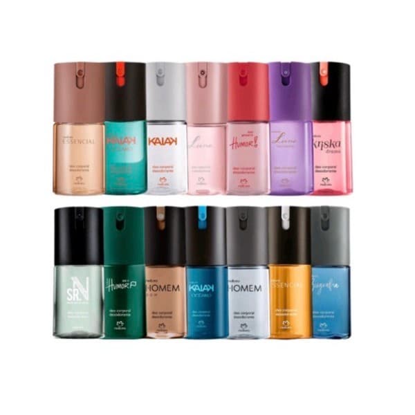 DESODORANTE SPRAY NATURA FEMININO E MASCULINO A ESCOLHER