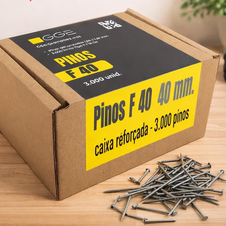 Pinos F40 3.000 Uni - GGE Grampeadores