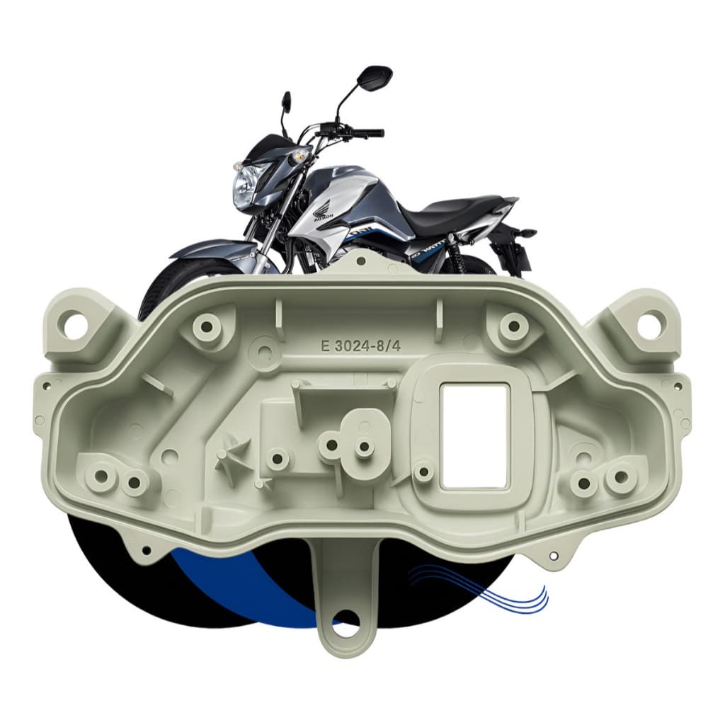 Carcaça Inferior Painel Honda Cg Titan Fan Start 160 2014 até 2024