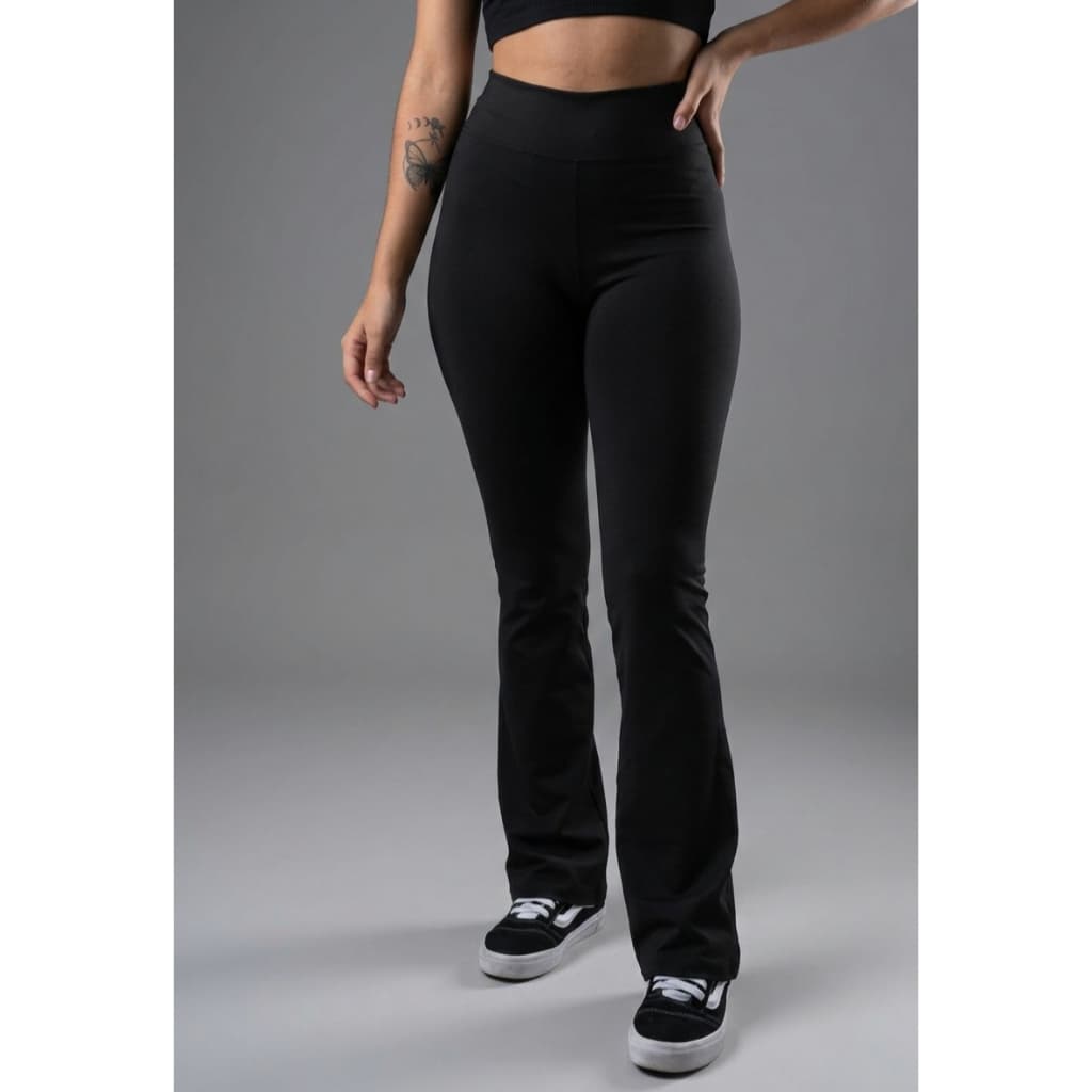 Calça Flare Feminina Para Academia e Dia a  Dia