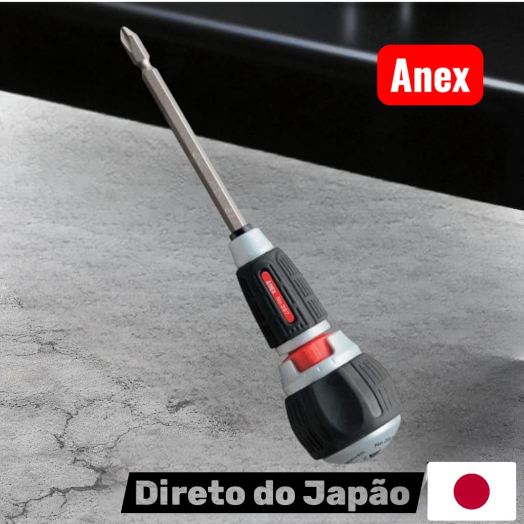 ANEX Chave de catraca de esfera intercambiável Quick Ball