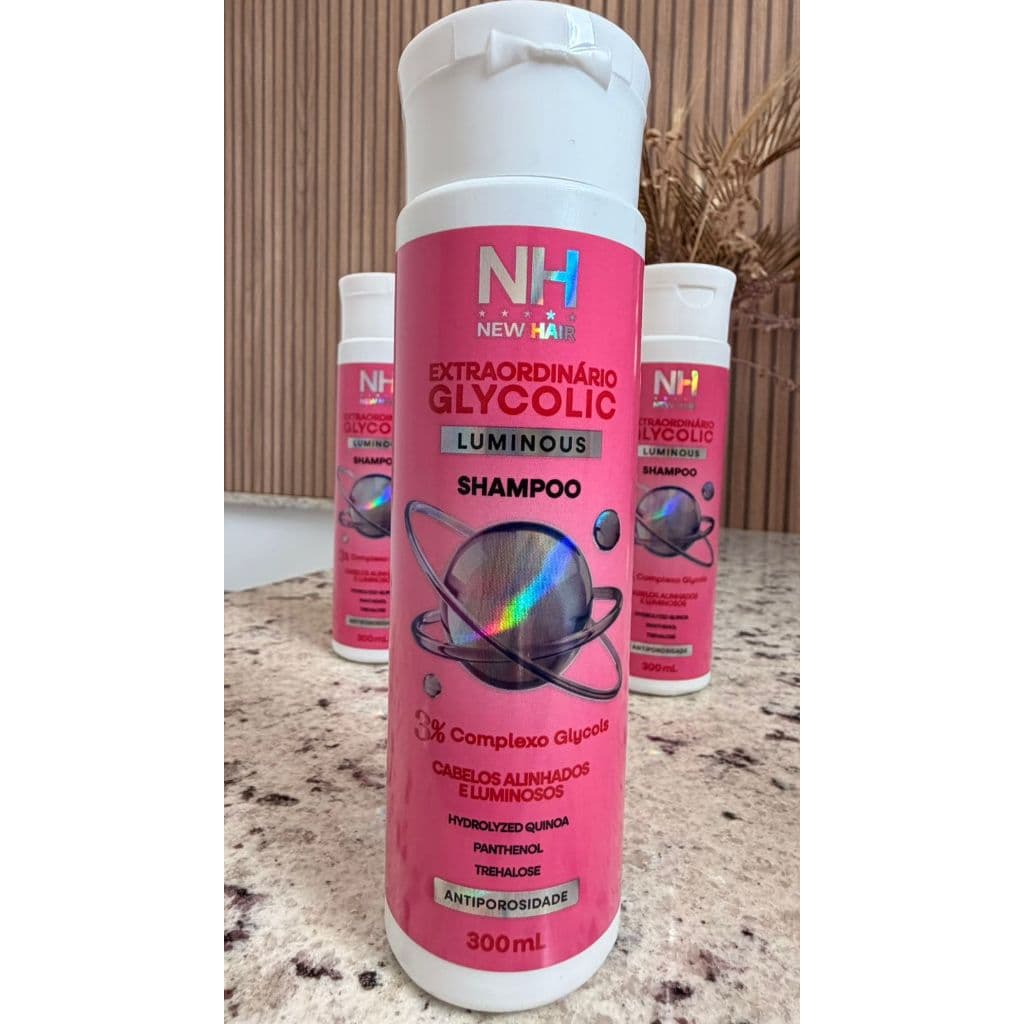 SHAMPOO GLYCOLIC EXTRAORDINARIO 300ML NEW HAIR