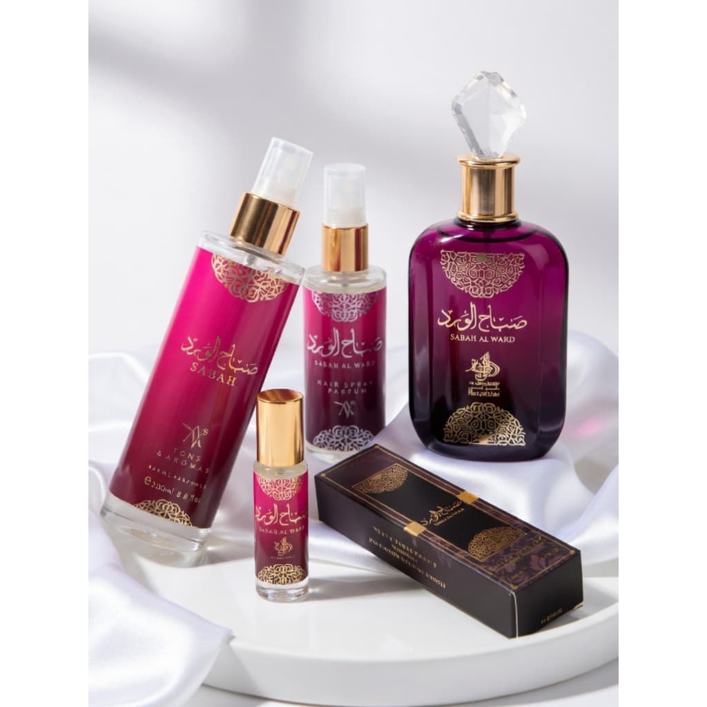 Perfume Sabah Feminino Árabe Floral Doce Body Splash Feminino Sabah Tons e Aromas