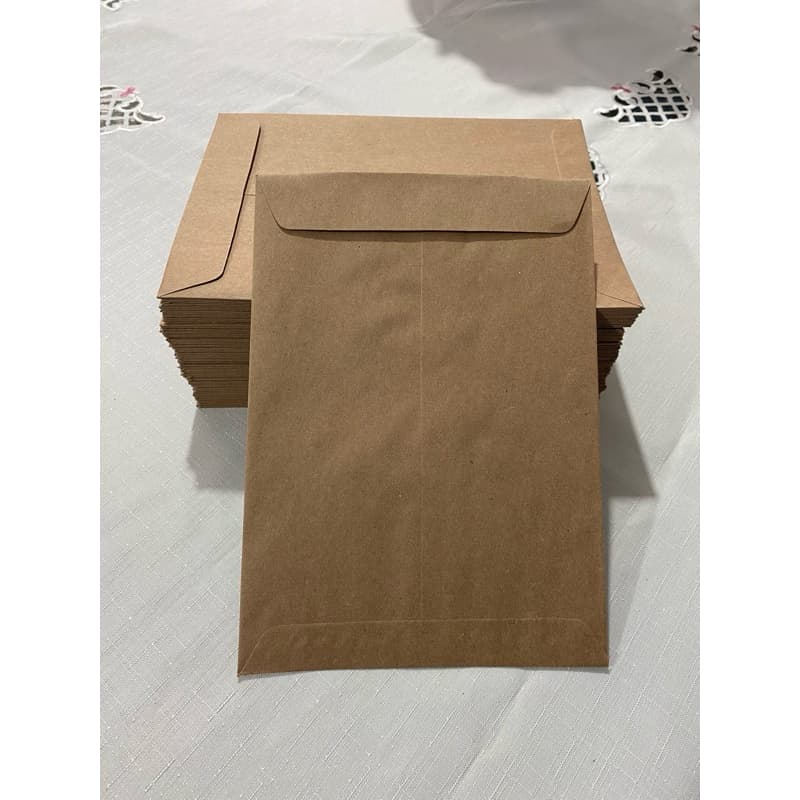119 envelopes pardos, 22cmx16cm