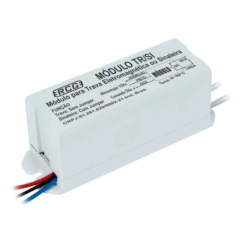 Modulo Temporizador bivolt Rcg para Trava de portao deslizante basculante