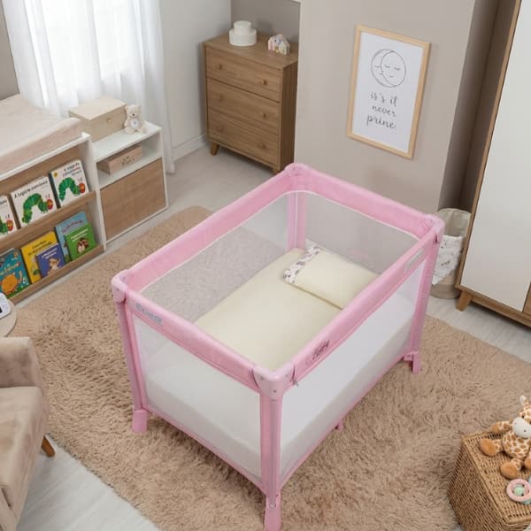 Jogo Lençol Cercado de Bebê CHIQUEIRINHO 02 Peças 100X75cm Ponto Palito Percal 400 Fios