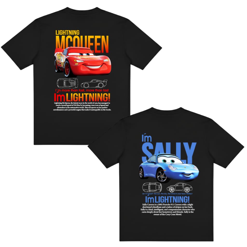 Conjunto camisetas streetwear COUPLE MCQUEEN e SALLY (03)