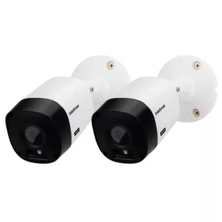 Kit 2 Câmeras Intelbras VHL 1120 B G2 HD 720p HDCVI Bullet Visão Noturna Infravermelho 20m Resistente a Chuva IP66
