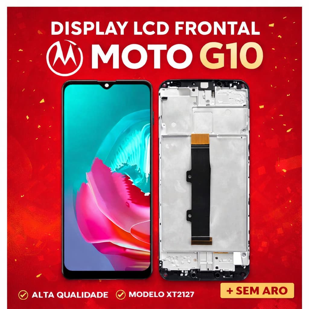 Tela Display Moto G10 G20 G30 Frontal LCD Touch Reposição Compatível