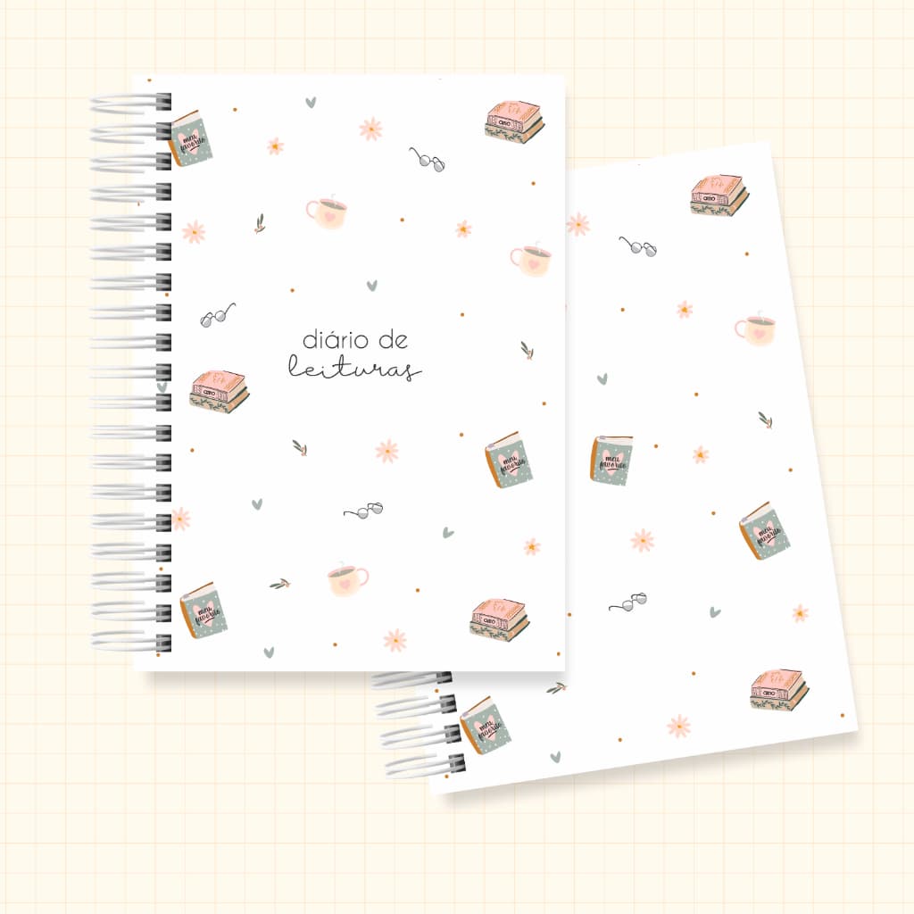 Caderno Diário De Leitura