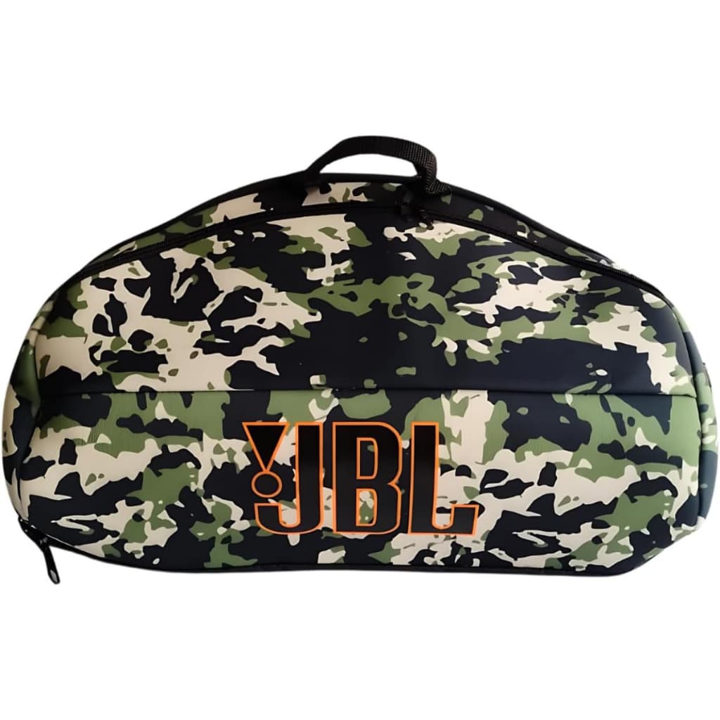 Case Bolsa Capa Protetora Para Boombox 1 2 e 3 Resistente a Água Com Alça Regulável Seguro e Macio (Camuflado)