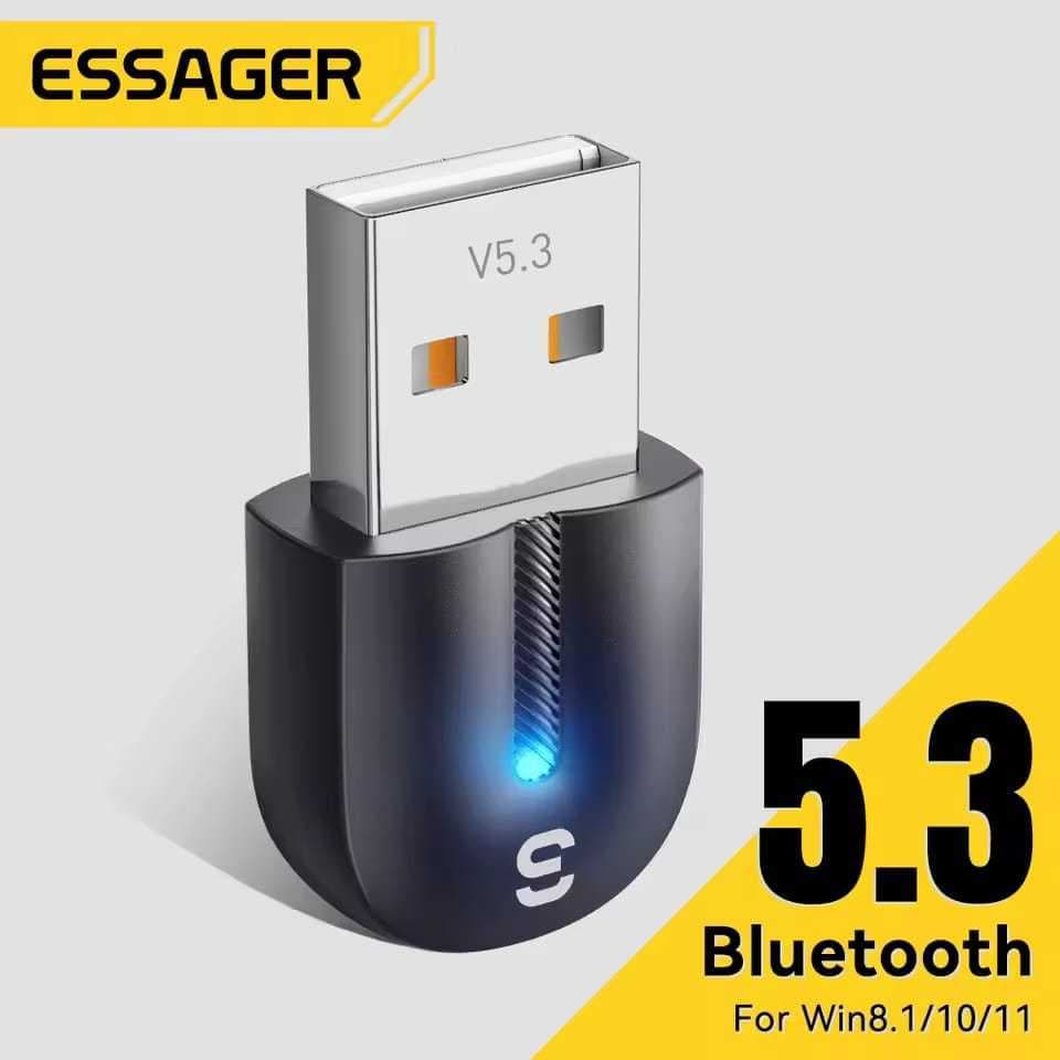 Adaptador Bluetooth 5.3 USB Para PC Notebook Windows