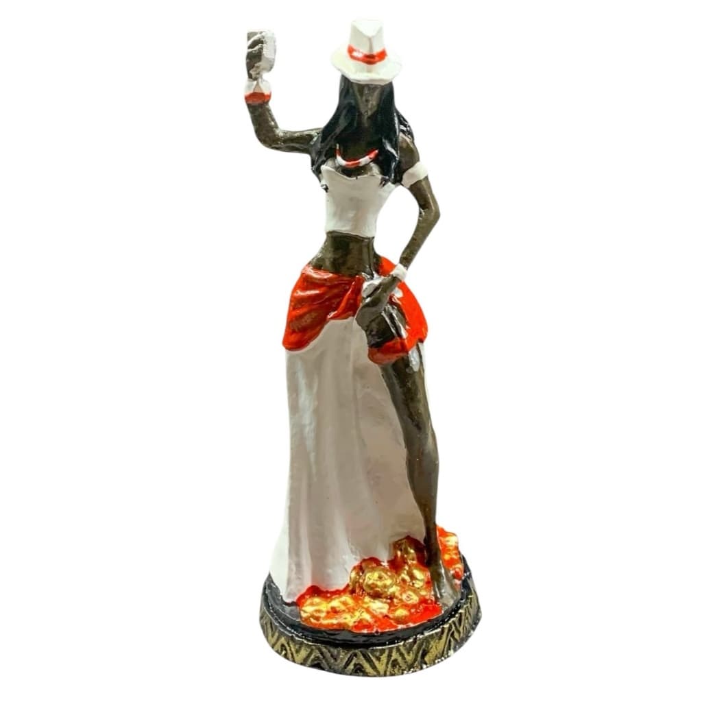 Maria Navalha em Resina – Imagem Umbanda Detalhada para Altar 16cm
