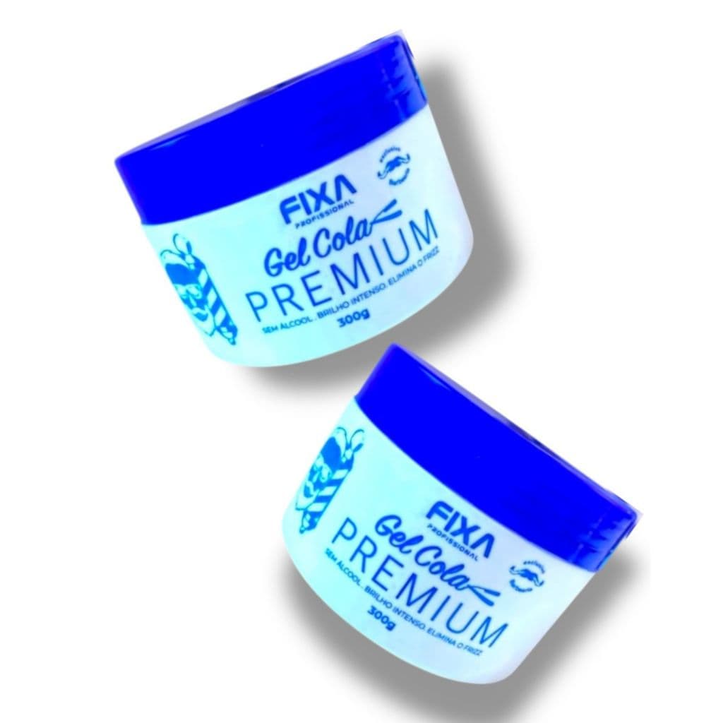 2 Super Gel Cola 300g Fixa Profissional