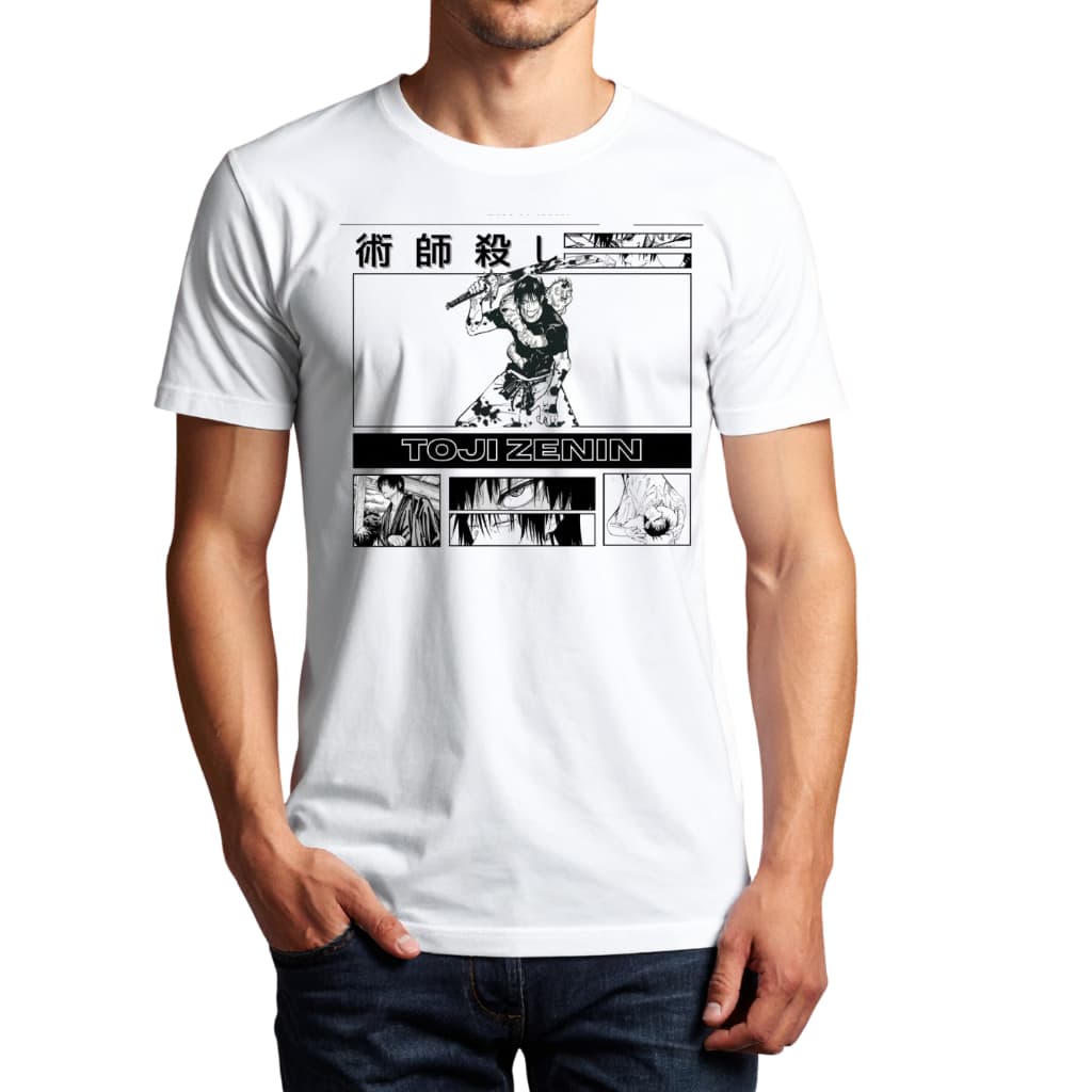 Camiseta Camisa Toji Zeni'n Jujutsu