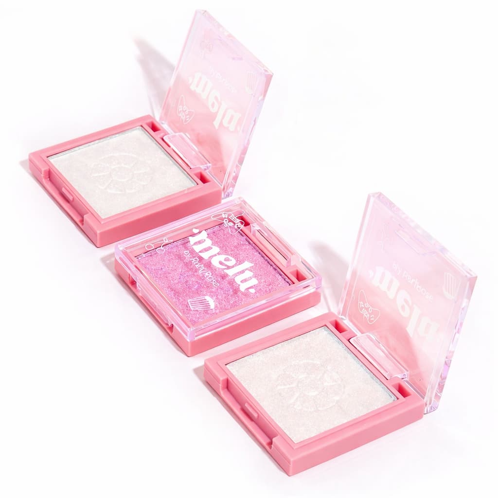 PALETA DE SOMBRA E ILUMINADOR 2x1 Melu by Ruby Rose 2,6g