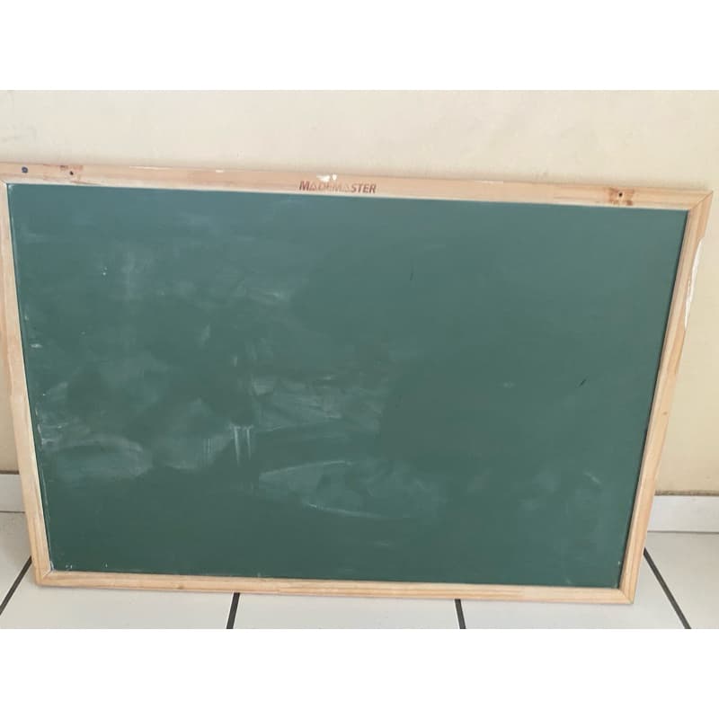 Quadro de giz professor anotações lembretes