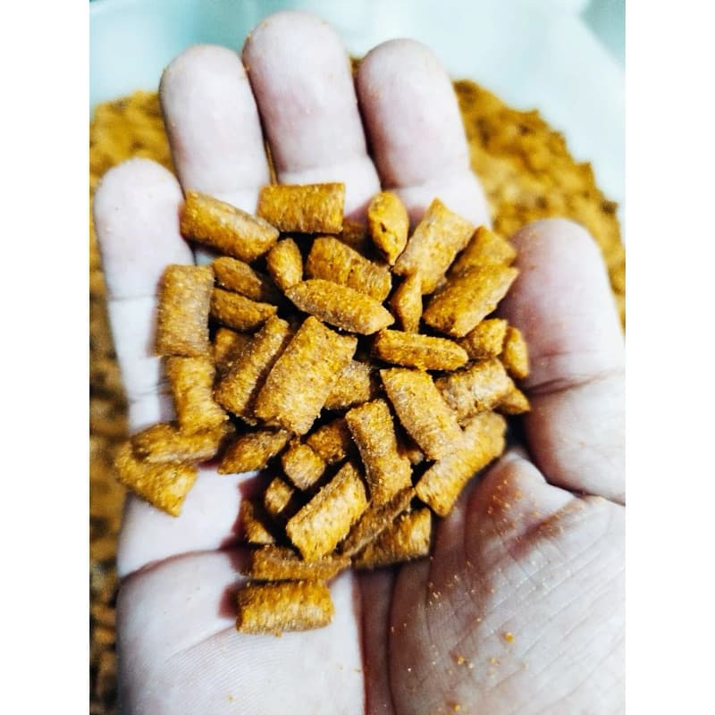 Ração Gato Adulto Miuk 100% Nuggets Premium Salmão & Arroz 1kg a GRANEL alta palatabilidade os gatos adoram!