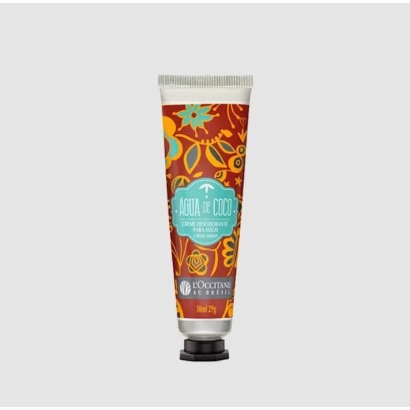 Creme Hidratante para Mãos Água de Coco L'Occitane au Brésil 30ml