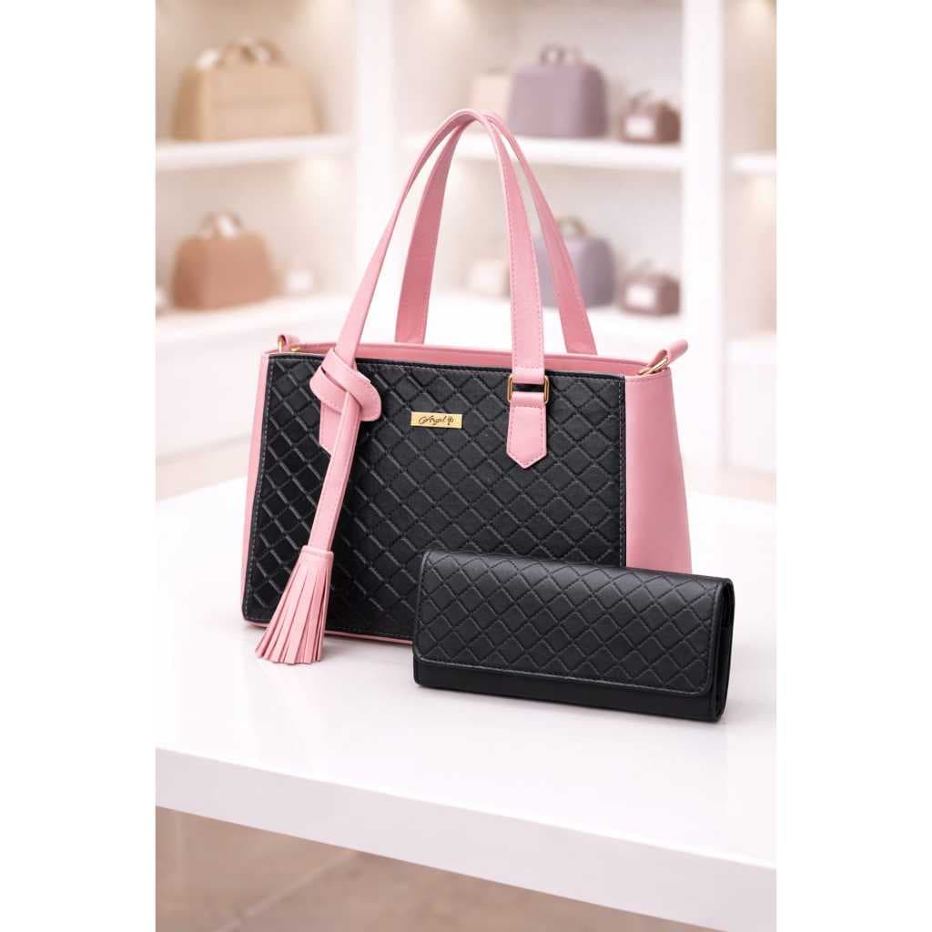 kit bolsa feminina  + carteira feminina promoçao