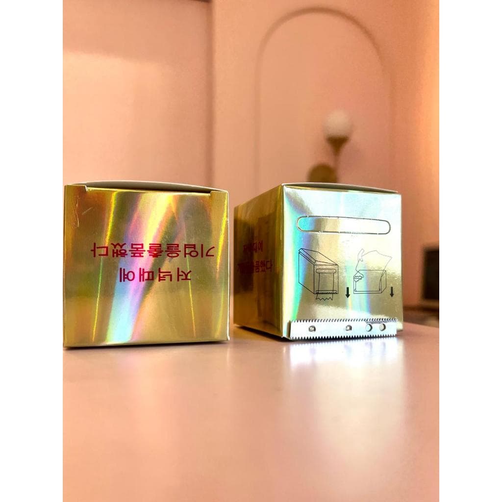 Kit com Duas Caixas Filme Plástico Transparente para Micropigmentação - Alta Transparência e Material Resistente