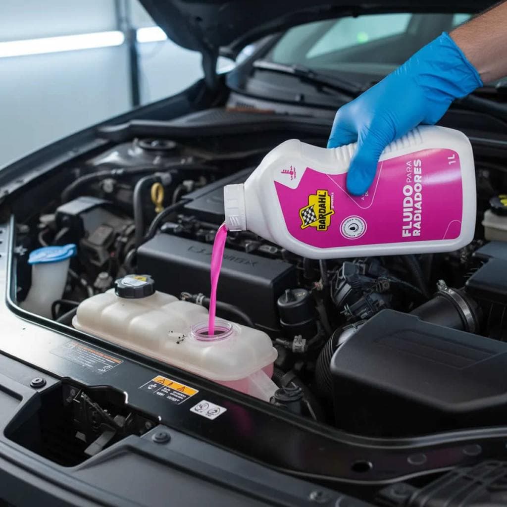 Aditivo Bardahl Promax Fluido Para Radiadores Cor Rosa