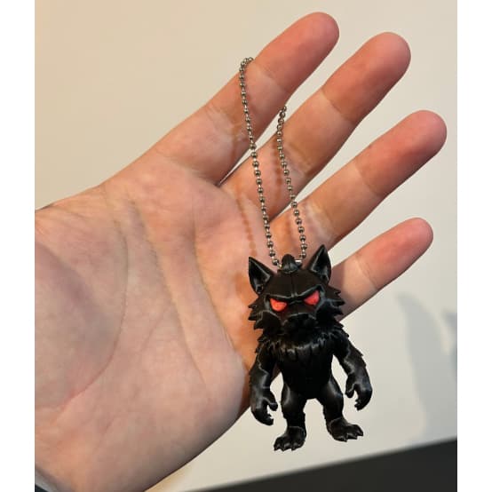 🐺 Chaveiro Mini Lobisomem 3D | Criatura Geek Terror Presente