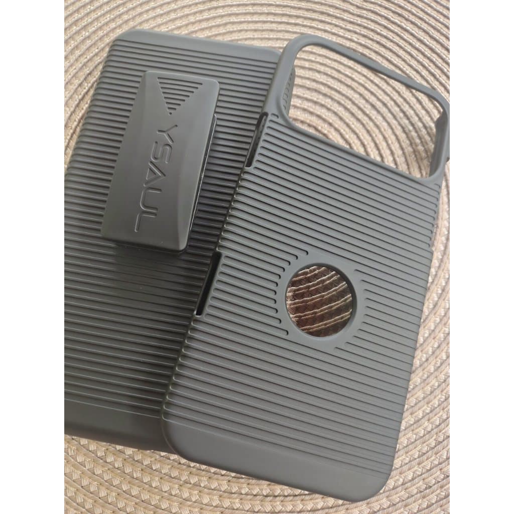 Capinha para Iphone 17 Pro Max + SUPORTE BERMUDA CINTURA CINTO - Capa impacto