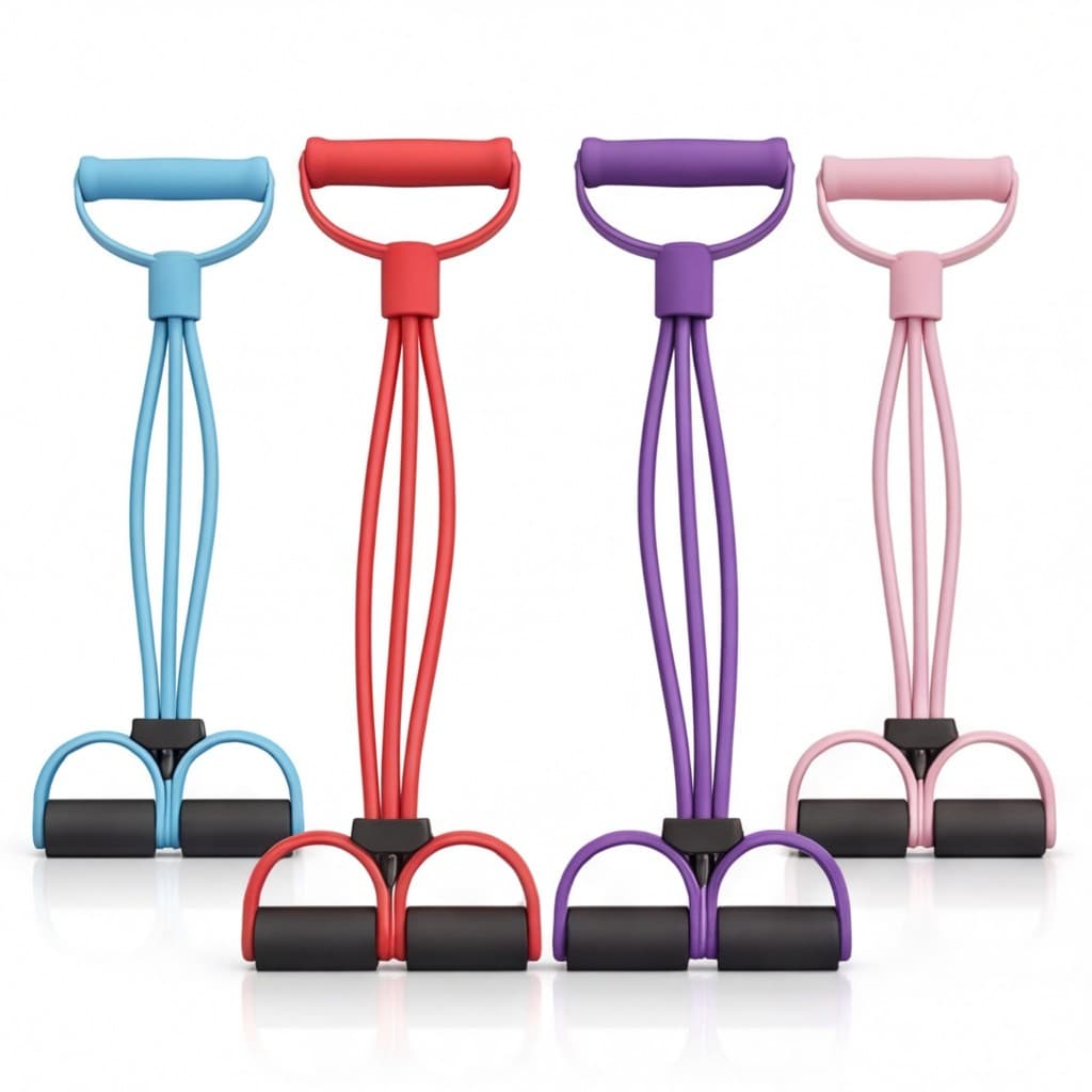 Elástico Treino Extensor Exercícios Academia Em Casa Fitness