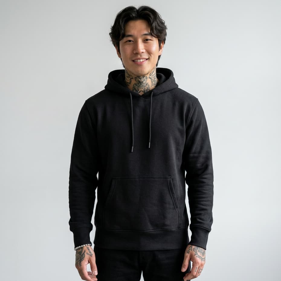 Moletom Masculino Blusao Canguru Premium Algodão Grosso Peluciado Capuz Duplo Inverno Confortável