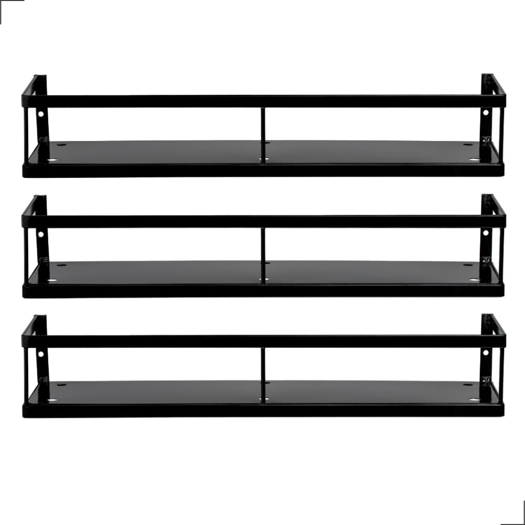Kit 3 Suporte Para Vaso de Planta Parede Prateleira de Aço Floreira Jardim Até 10 Quilos