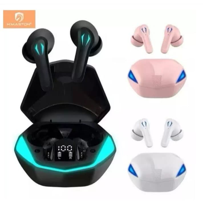Fone De Ouvido Gamer, Bluetooth 5.3, sem fio H'maston RS29