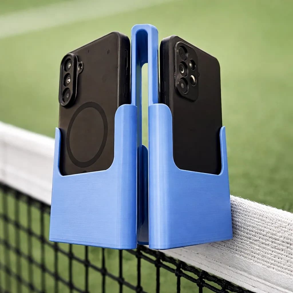 Suporte Celular Para Rede De Tênis - Padel - Beach Tennis - Volei