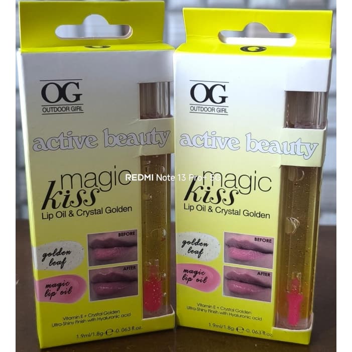 Batom Líquido Outdoor Girl Lip Oil Y Crystal Golden - 1.9ML - GB121