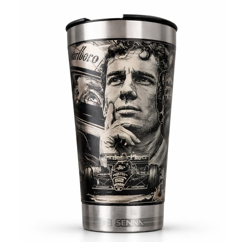 Copo Térmico Personalizado | 473ml | Gravação a Laser 360 Grau