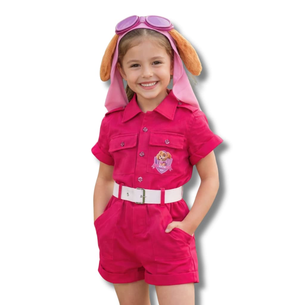 Macacao skye patrulha canina