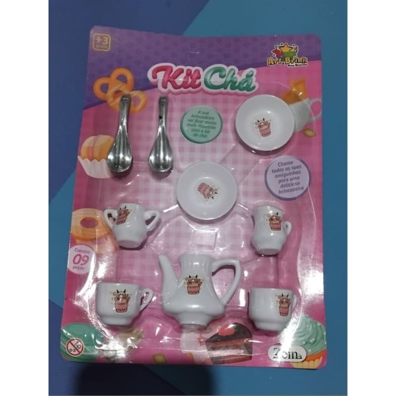 kit chazinho 9 peças
